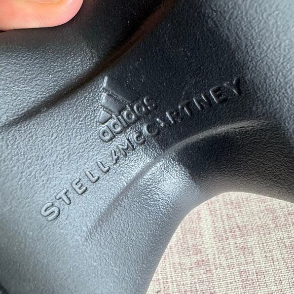 ADIDAS BY STELLA MCCARTNEY CLOGS Black Chunky Sporty Slip On Size 9 - Picture 10 of 10